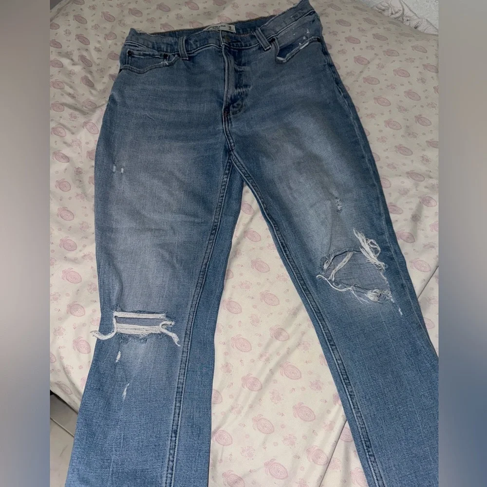 Abercrombie skinny high rise jeans 28 - Picture 1 of 3